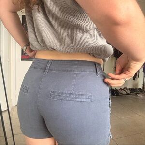 Old Navy Women's Slate Blue Shorts